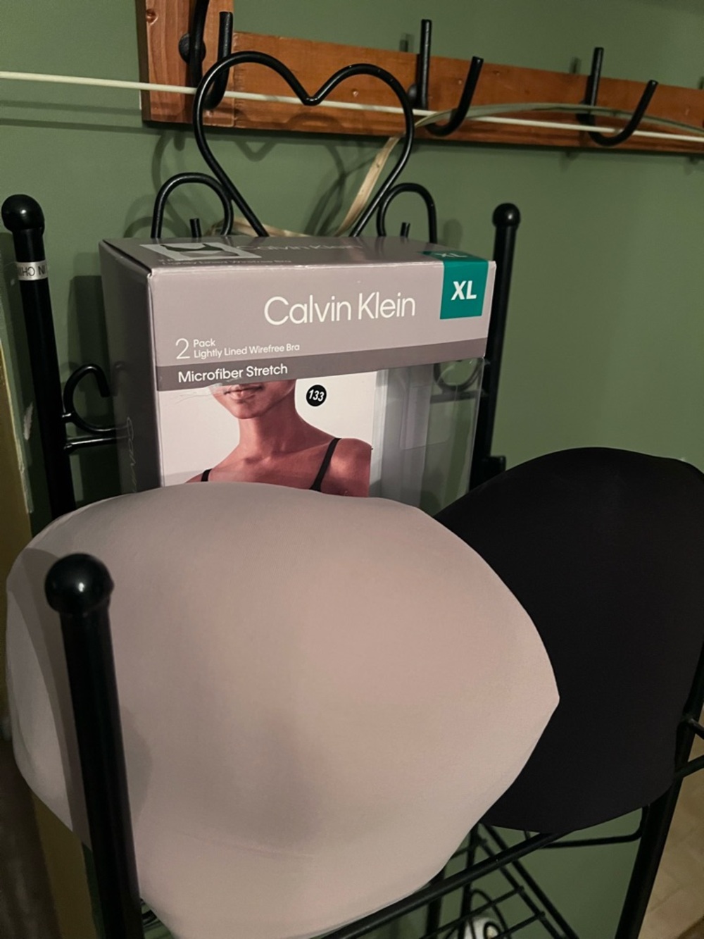 Calvin Klein Purple Microfiber Stretch 2-Pack Lightly Lined Wirefree Bras
